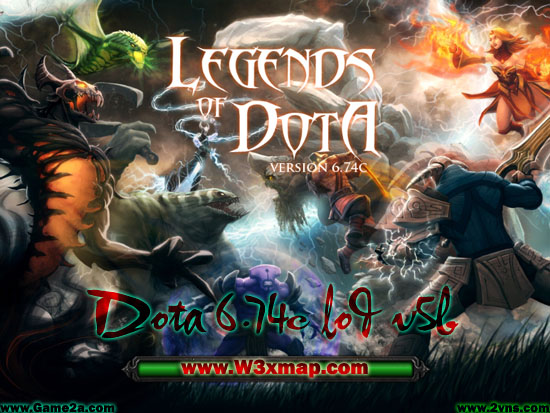 map dota lod 6.74 v5e ai